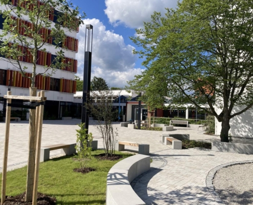 Pausenhof der Hans-Kammerer-Schule Burghausen